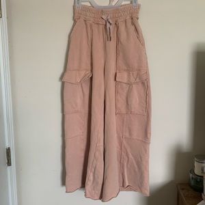 Free People Movement Mellow Out Pants Size XS Pink